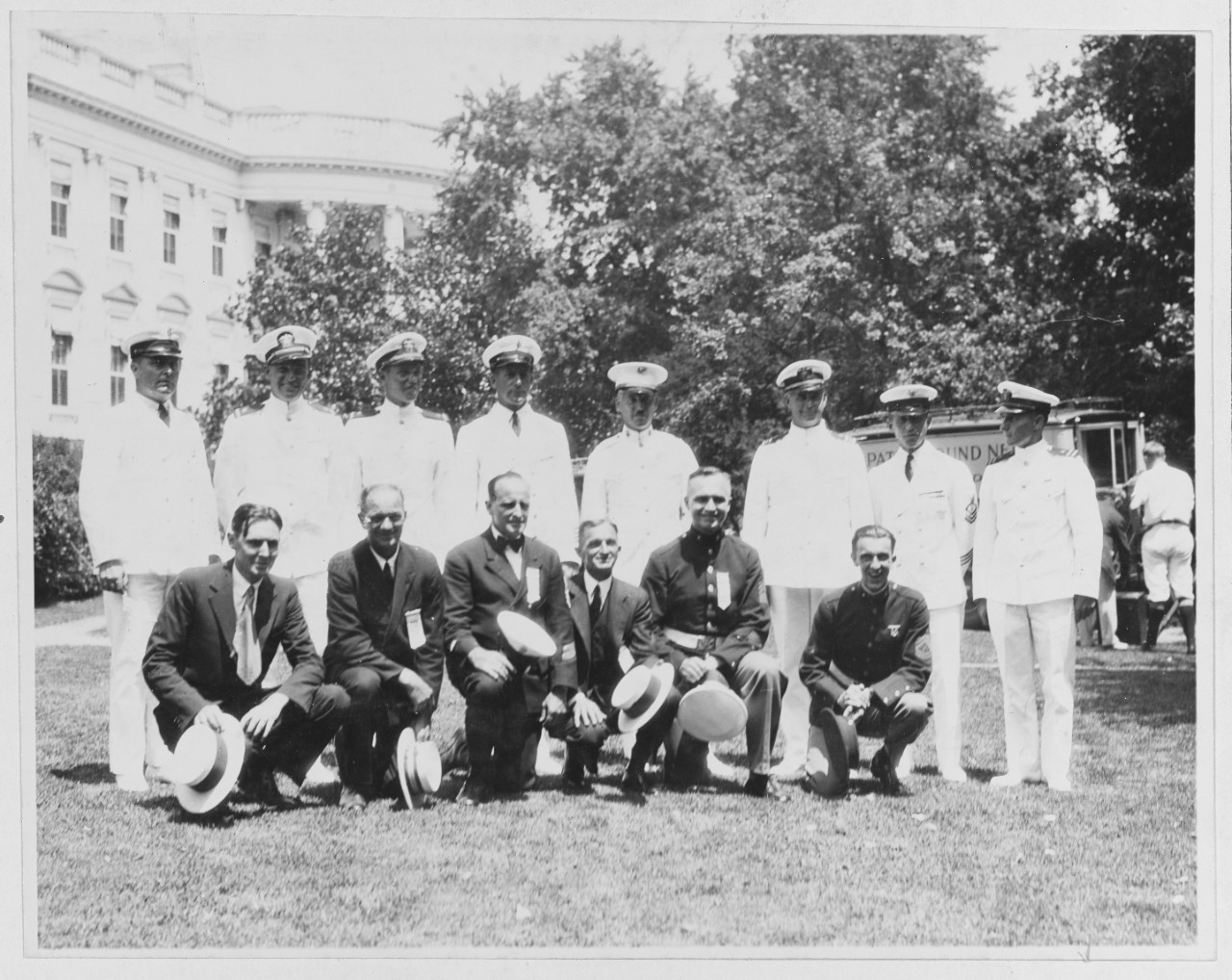 Members of the Byrd expedition.