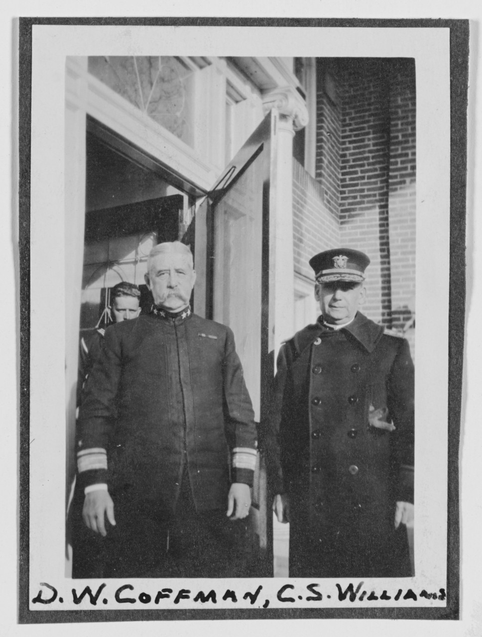 Coffman Rear Admiral D. W. and Vice Admiral C.S. Williams, (Ret)