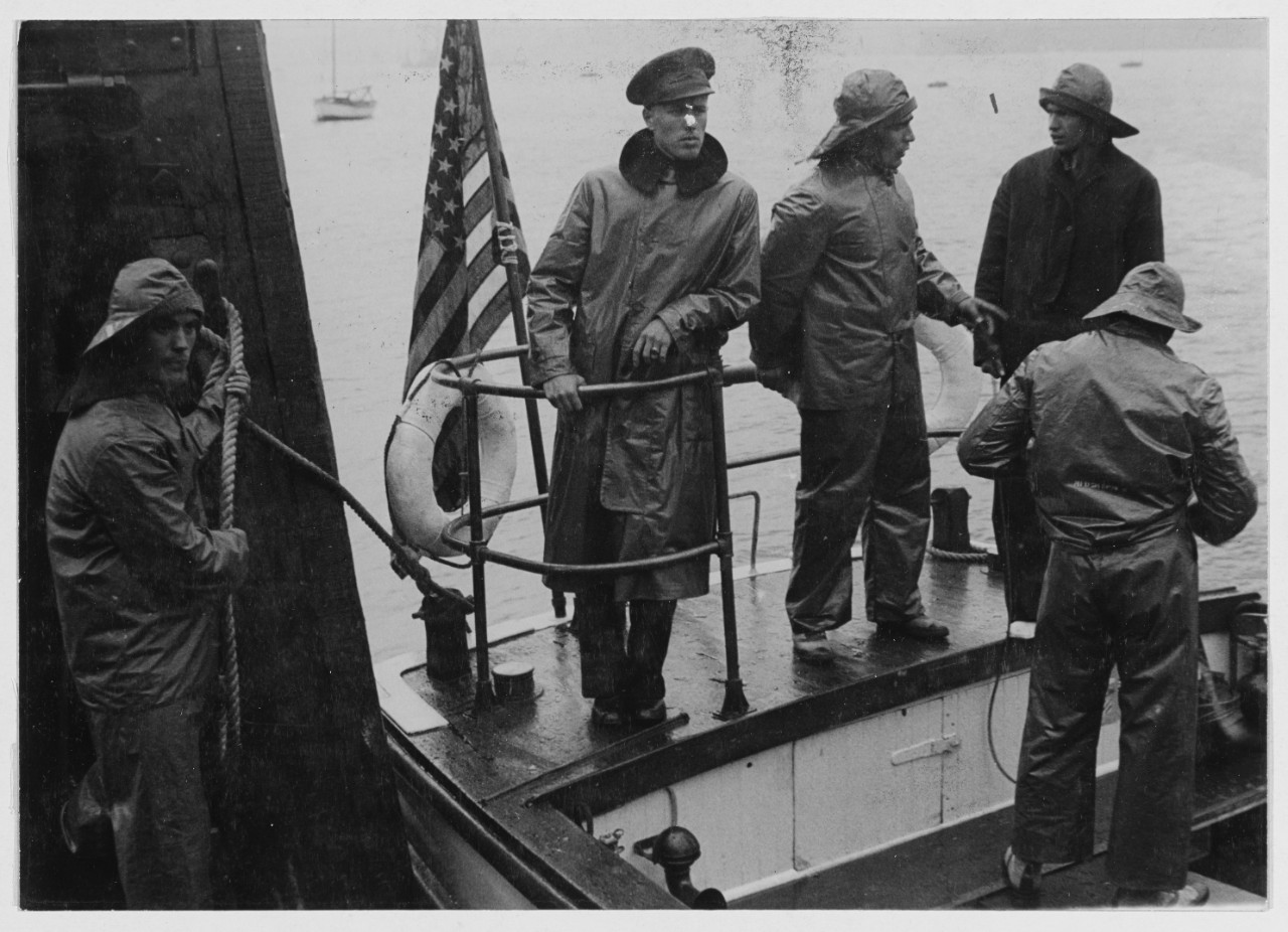 End of midshipman's cruise. Kiel, Germany. 1937.