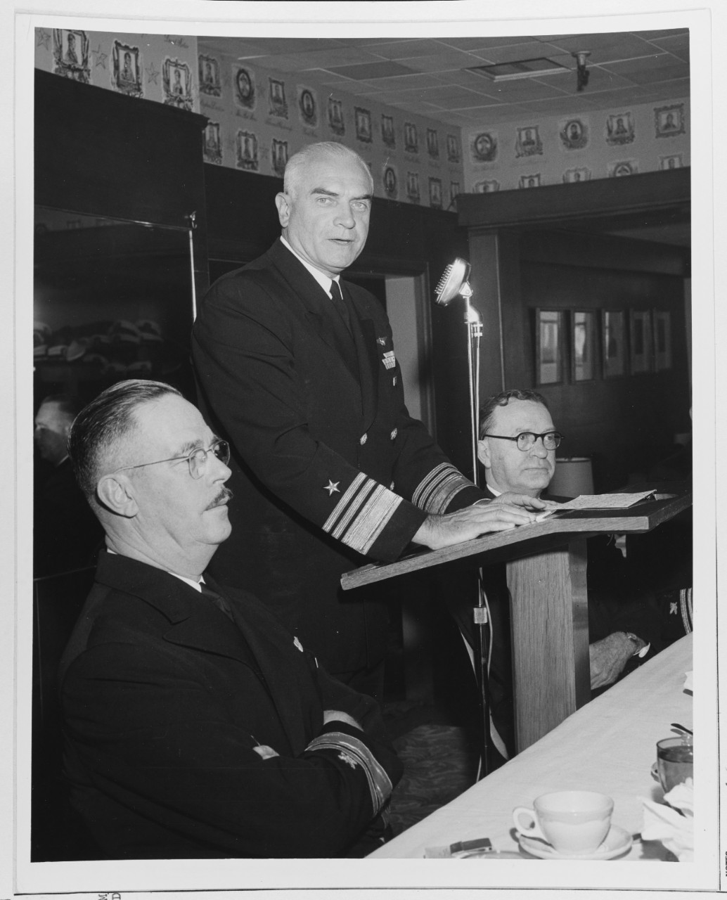 Vice Admiral E. W. Clexton, USN
