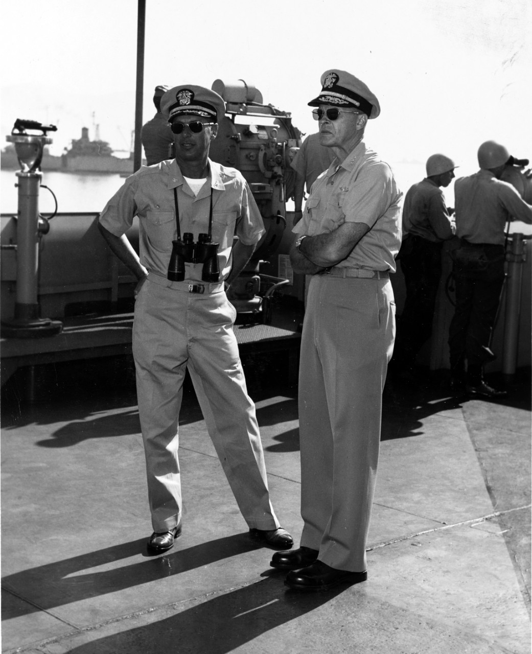 Vice Admiral Ashworth And CaptainHarris