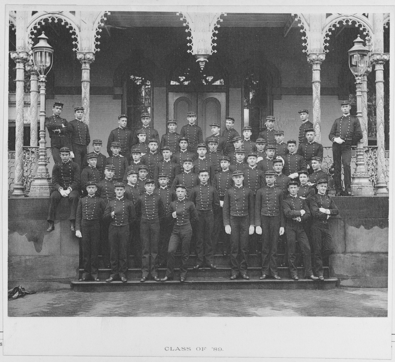 U.S. Naval Academy, class of 1889.