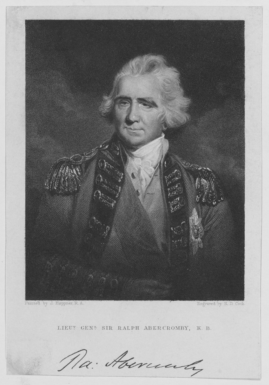 Abercremby Sir Ralph. K. B. Lt, General .1734-1801