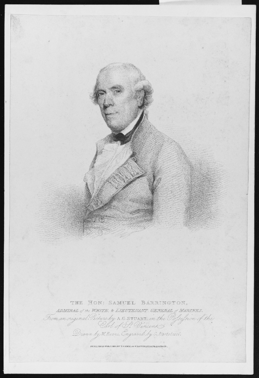 The Hon Samuel Barrington marine.