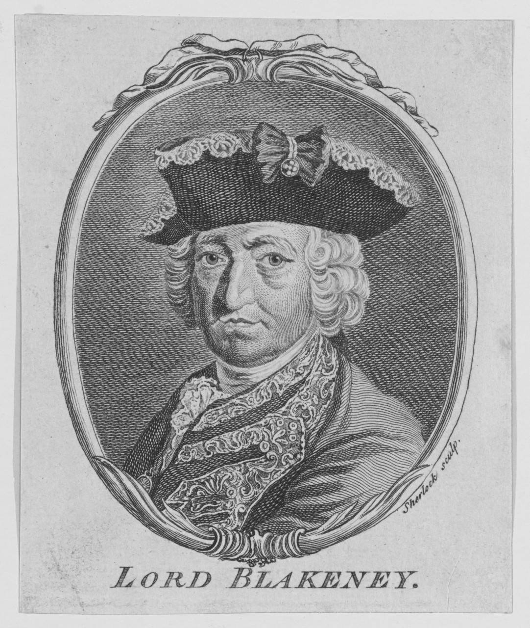Blakeney William. Col. Lord Blakeney. 1672-1761
