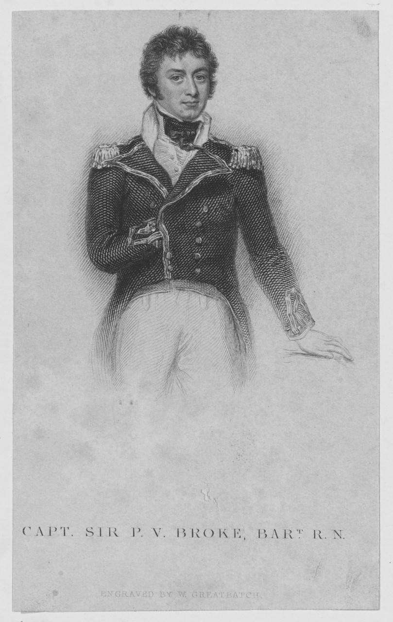 Broke Sir P.V. Capt, Bart. R. N. 1776-1841