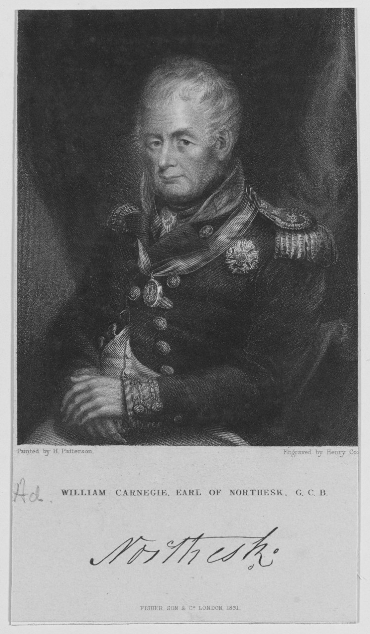 Carnegie William Earl of Northesk. G. C. B. 1758-1860