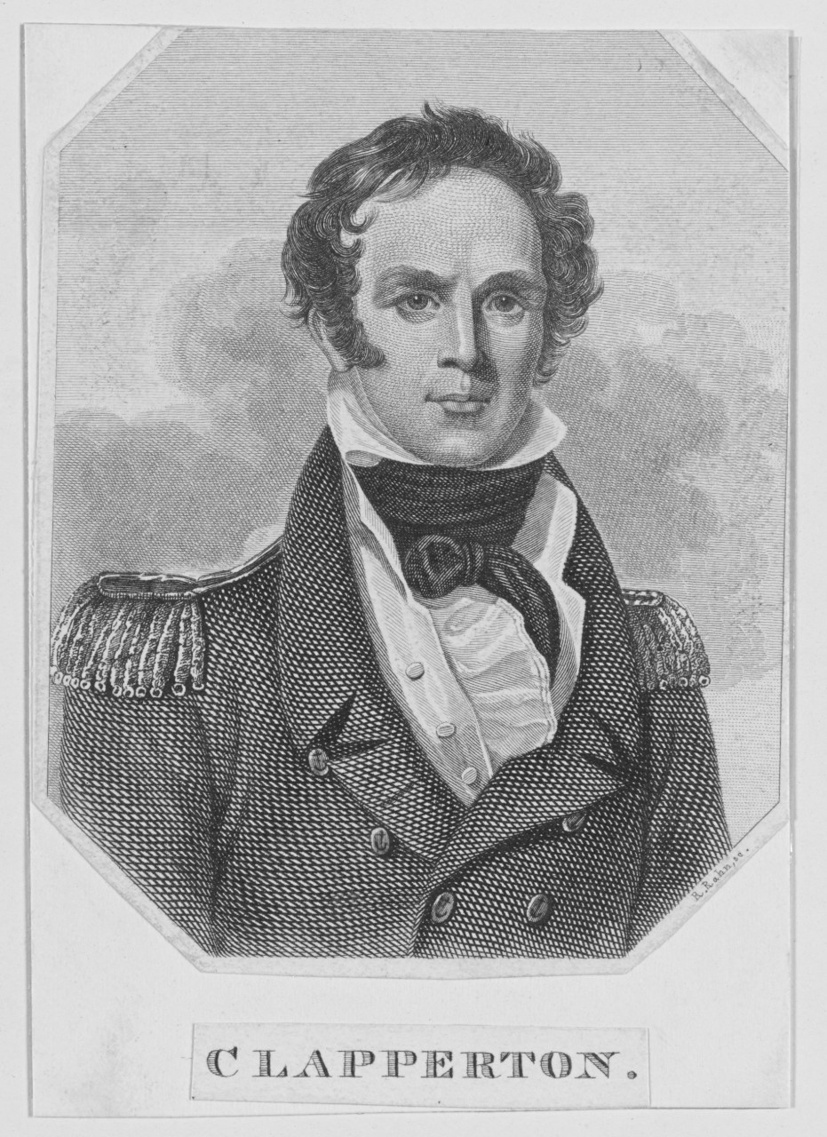 Clapperton Hugh. Capt. Scotch Traveller & Explorer of Egypt. 1788-1827.