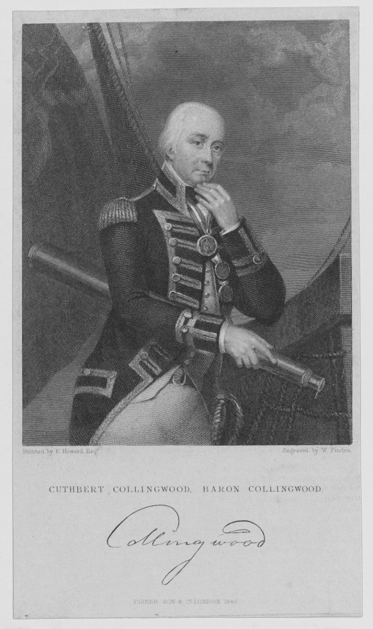 Collingwood The Right Hon. Admiral, Lord 1750-1810.