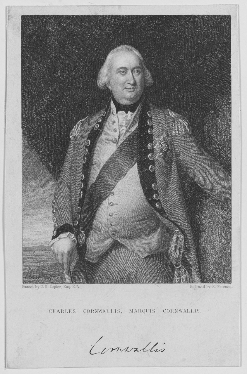 Cornwallis Charles. General, Lord Cornwallis