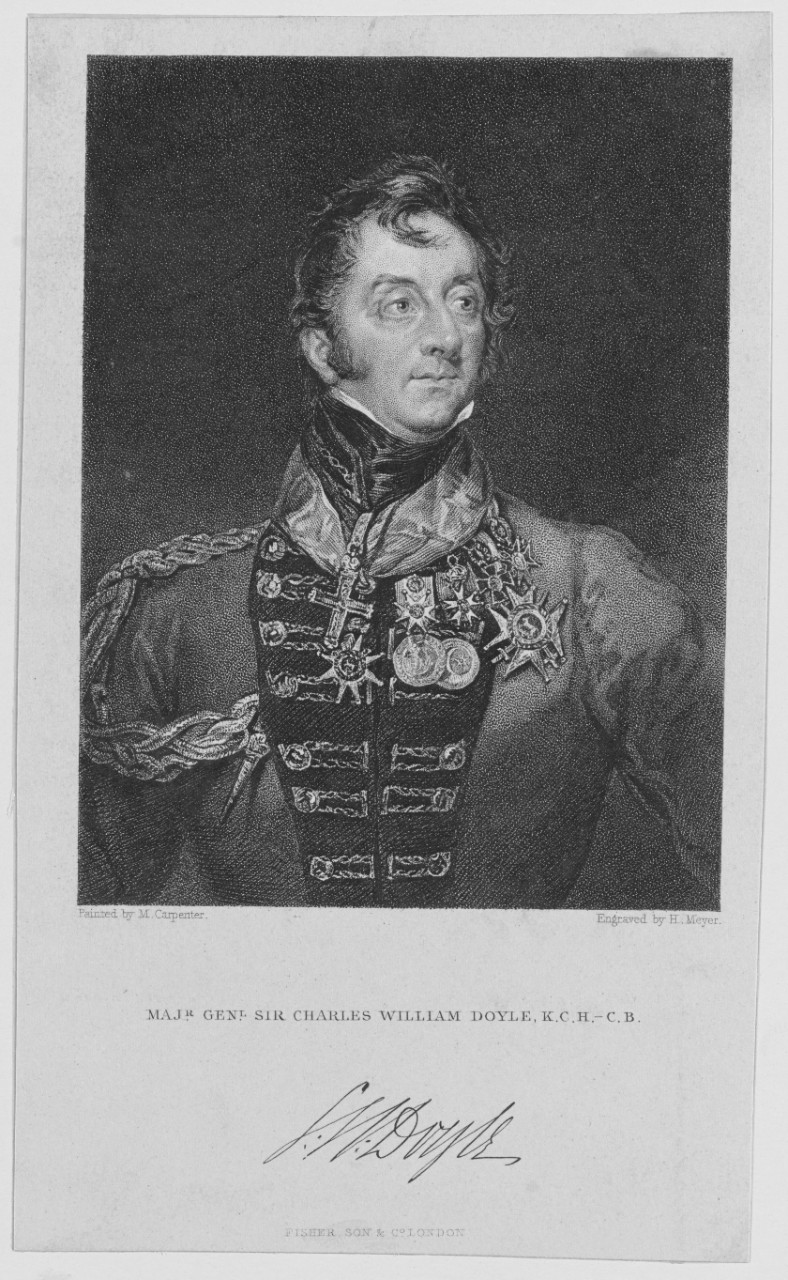 Doyle Sir Charles W. Major General. 1770-1842