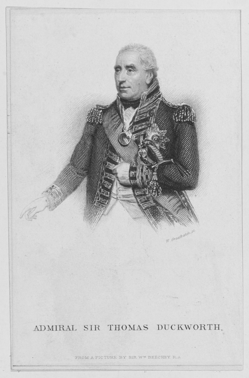 Duckworth, Admiral Sir Thomas