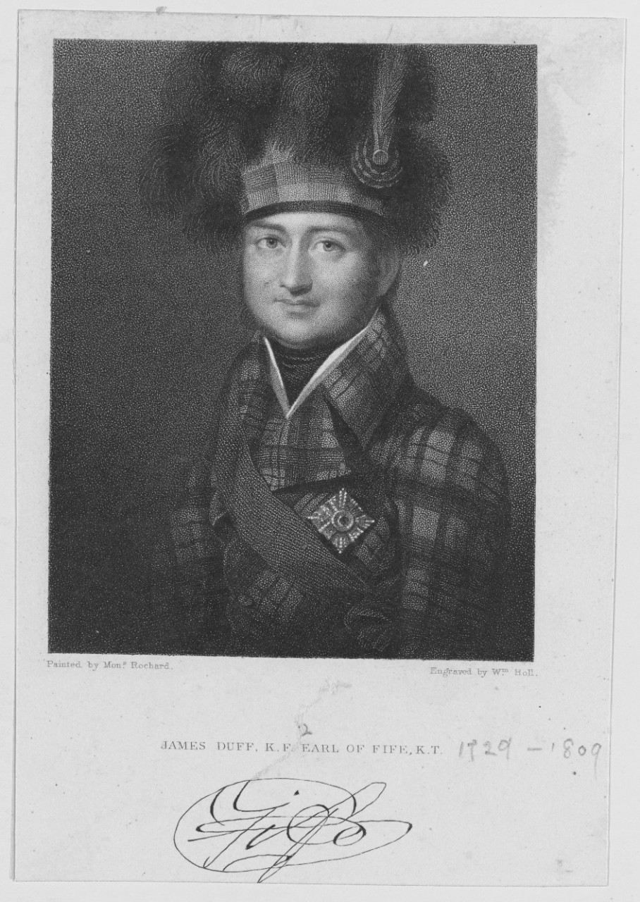 Duff James. Earl of Fife. 1729-1809