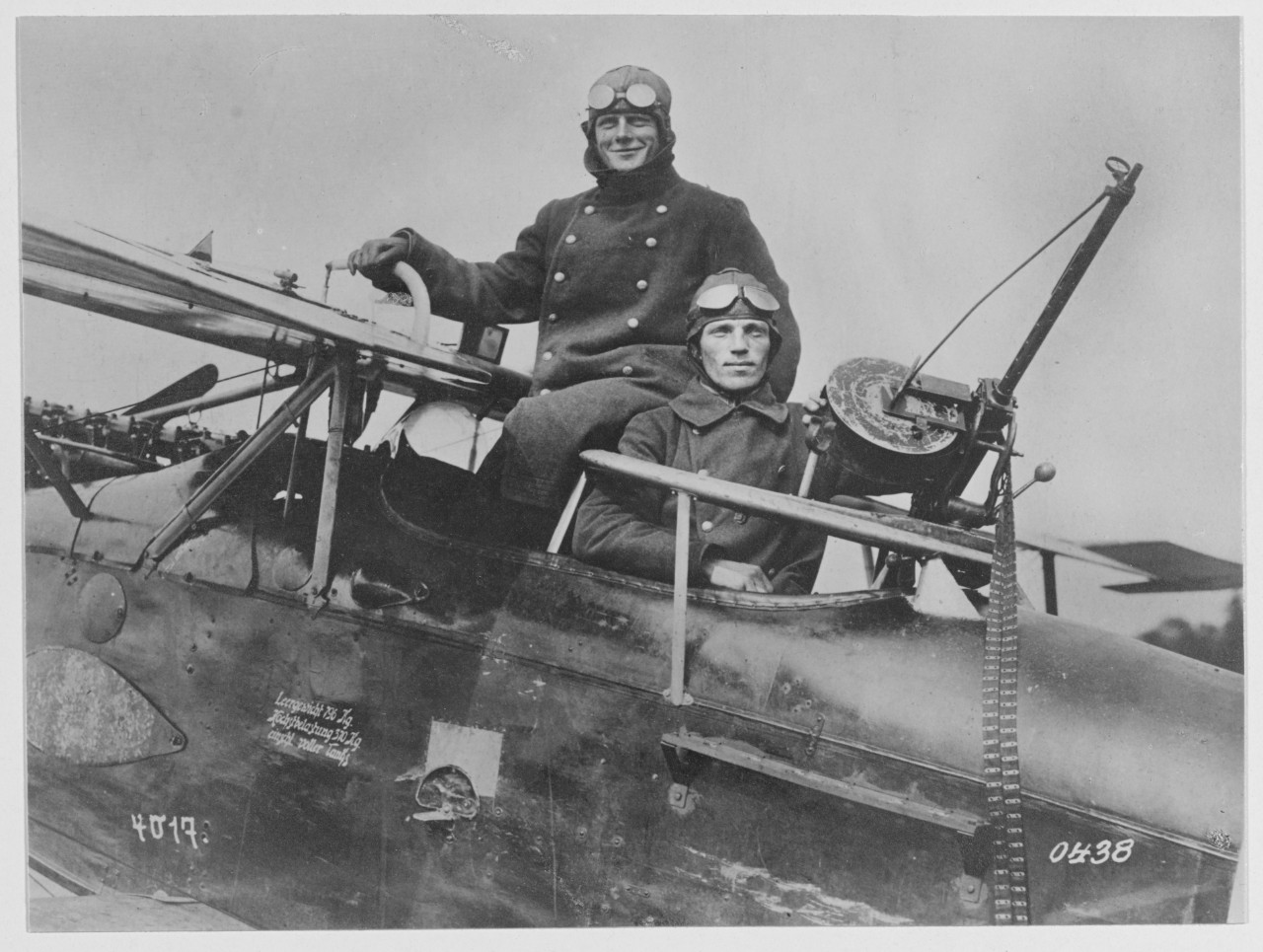German Aviators Sgt. Major Ehmann