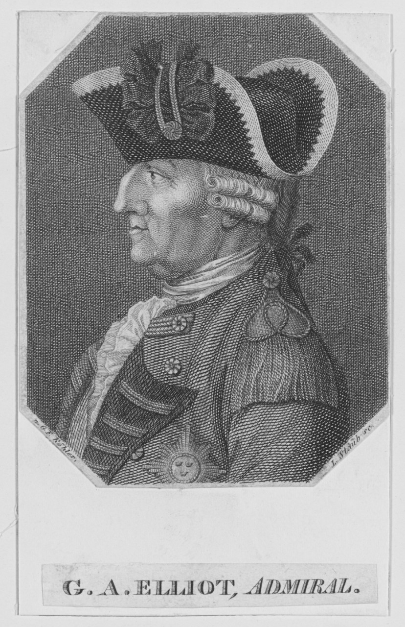 Eliot G. A. Admiral. 1784 -1863.