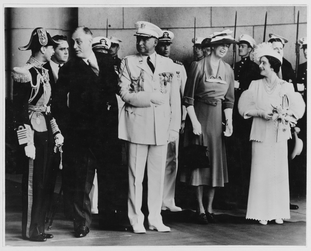 Visit of King -George VI and Queen of England