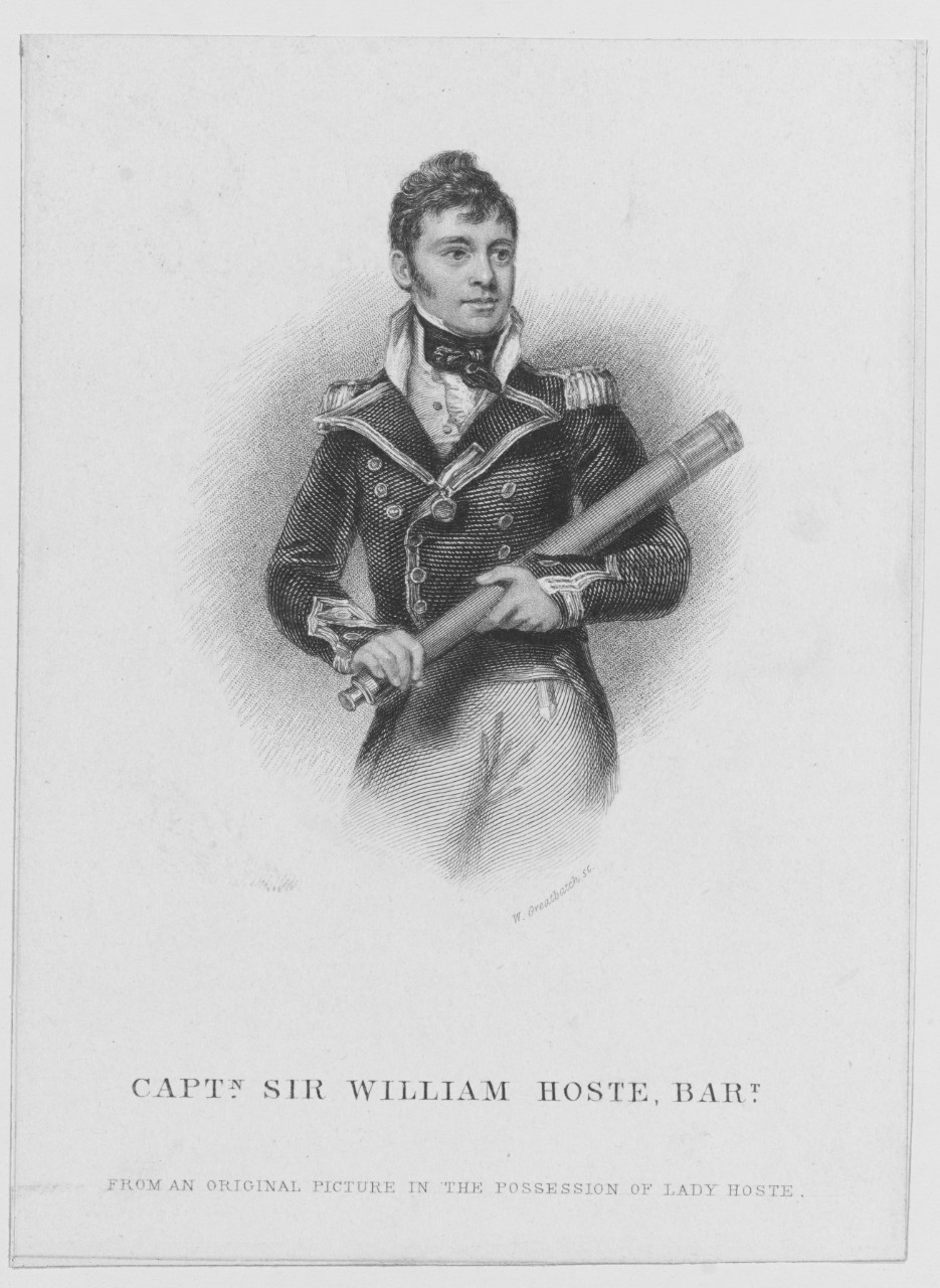 Hoste Sir William. Bart Capt