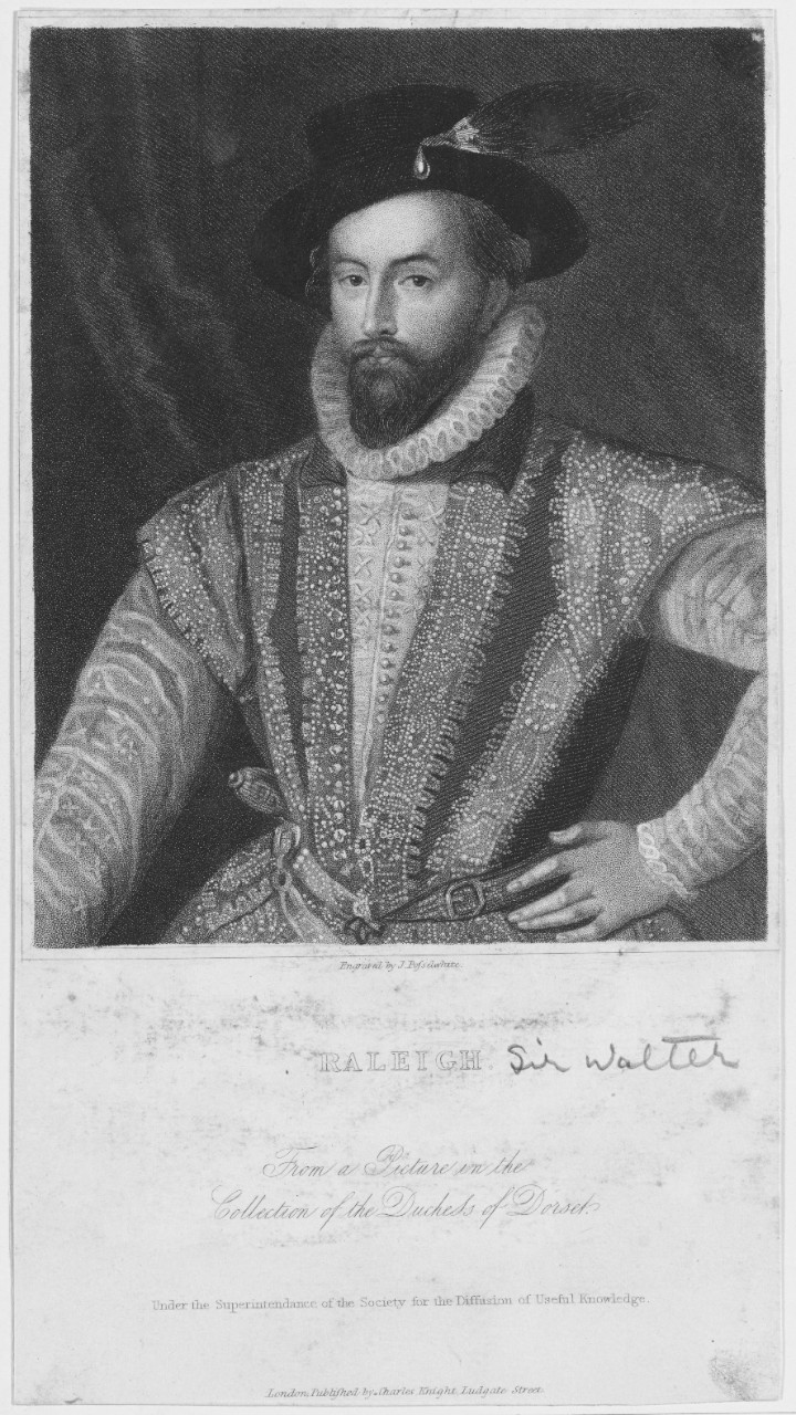 Sir Walter Raleigh from a picture in the Collection of the Duchess of Dorset