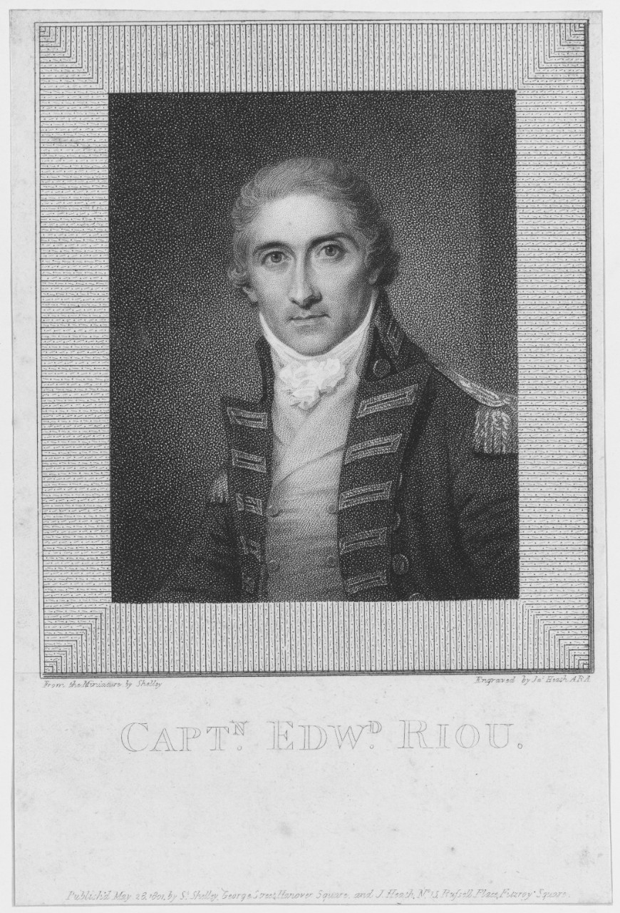 Captain Edward Riou. 1758-1801