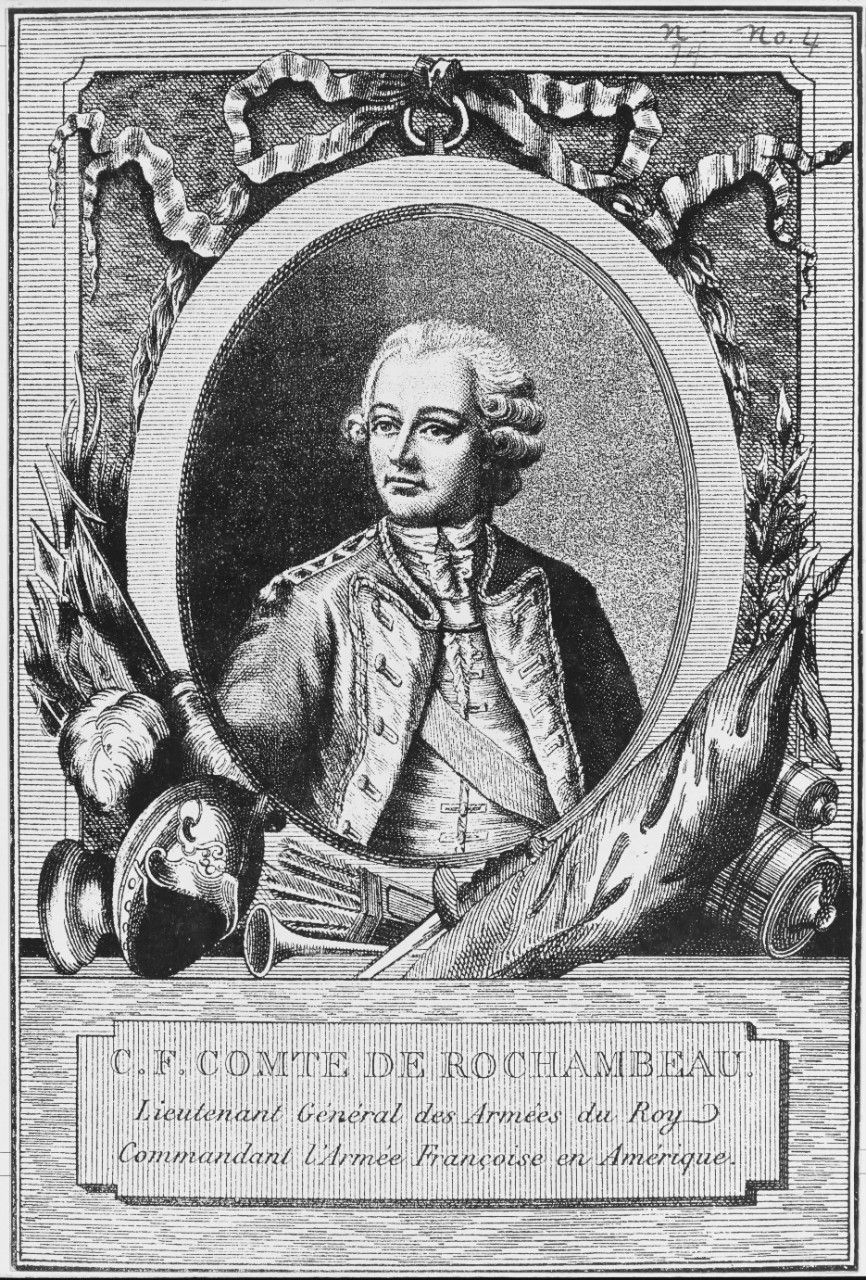 C. F. Comte de Rochambeau. Lieutenant General des Armees du Roy