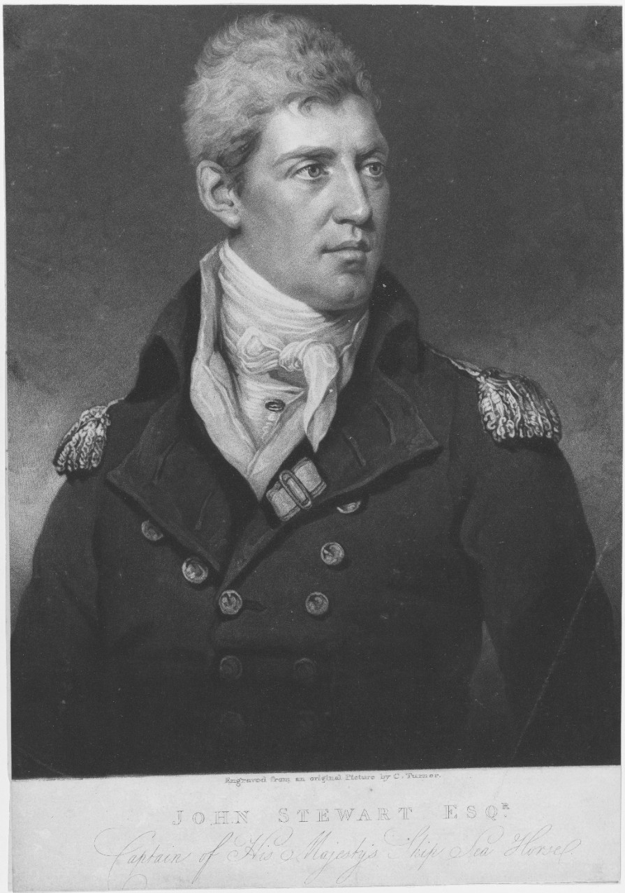John Stewart, Esq. Captain of His Majesty's Ship SEA HORSE