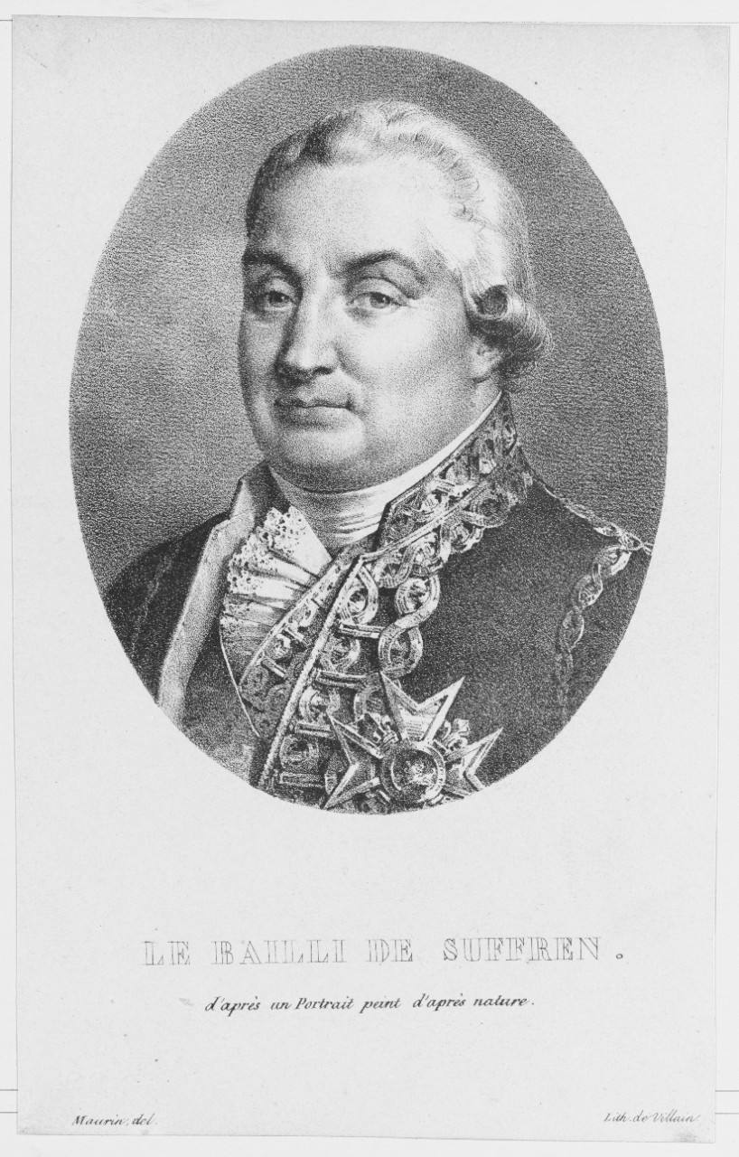 Le Bailli De Suffren. Saint Pierre Andre Suffren. Commander, 1729-1788