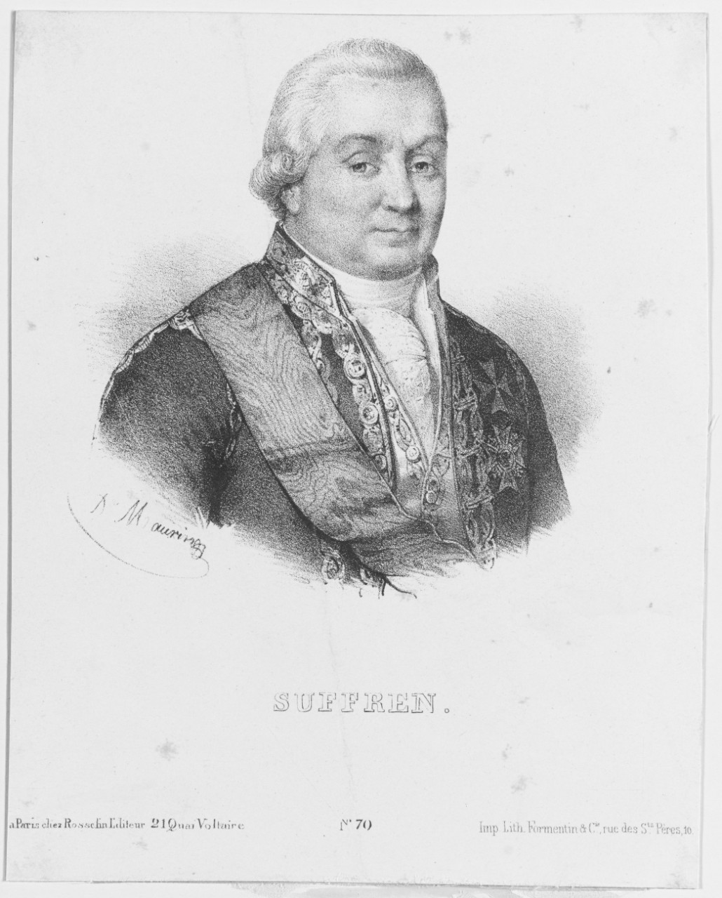 Saint Pierre Andre Suffren, Commander, 1729-1788