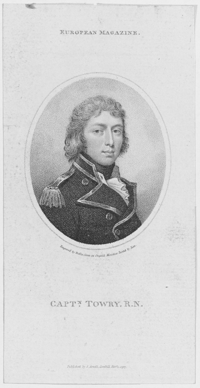 Captain Towry, R.N. Royal Navy