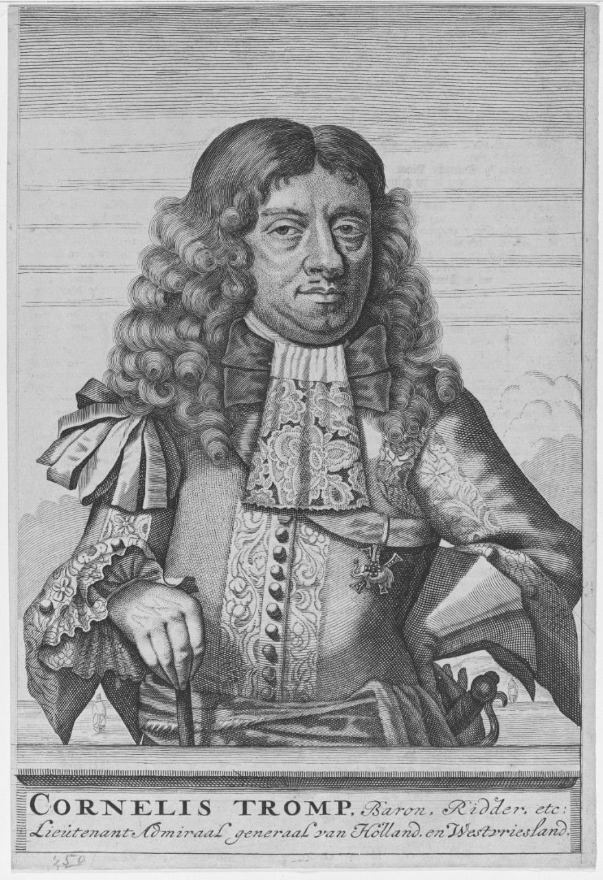 Baron Cornelis Tromp. Baron, Ridder, etc.: Lieutenant Admiral Generaal van Holland en Westvriesland. 1591-1629