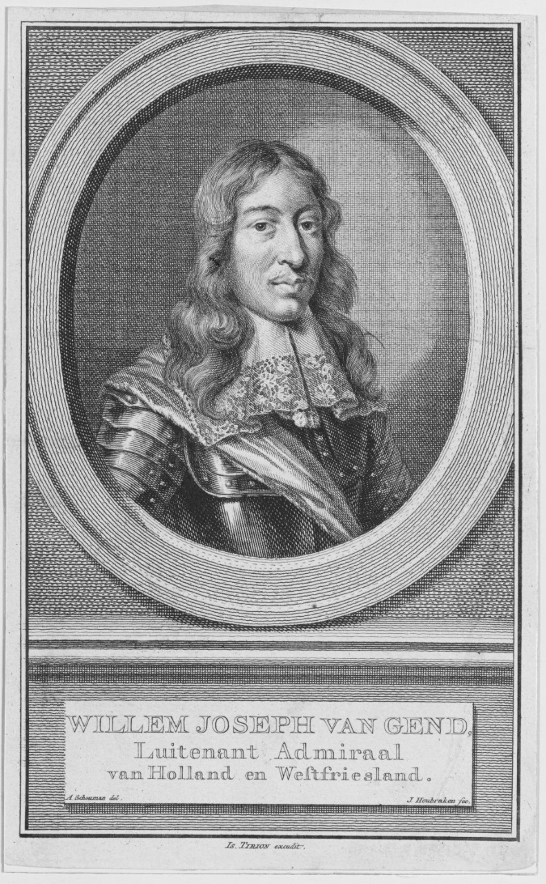 William Joseph Van Gend. Lieutenant Admiral Van Holland en Westfriesland
