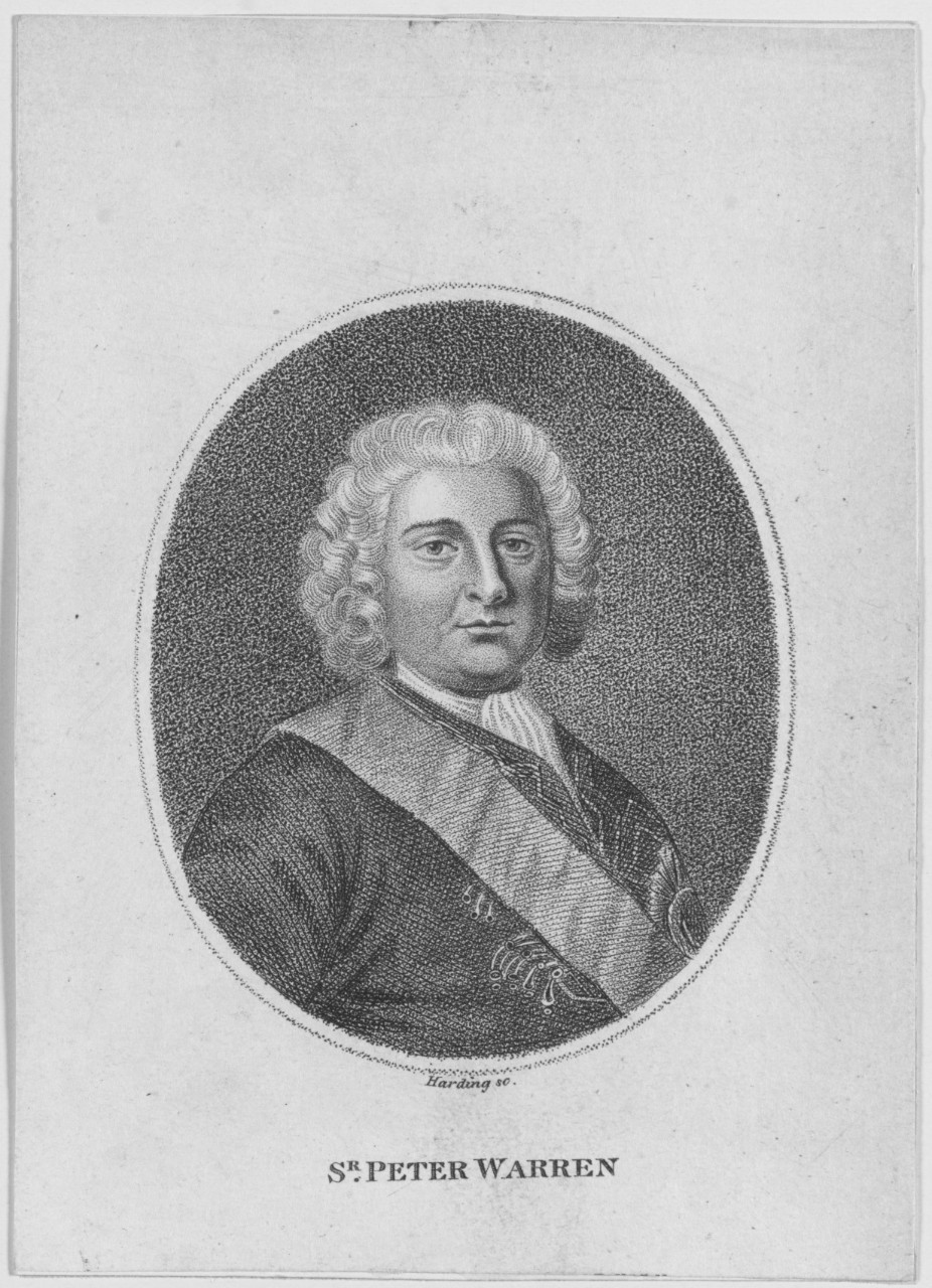 Sir Peter Warren, 1703-1752