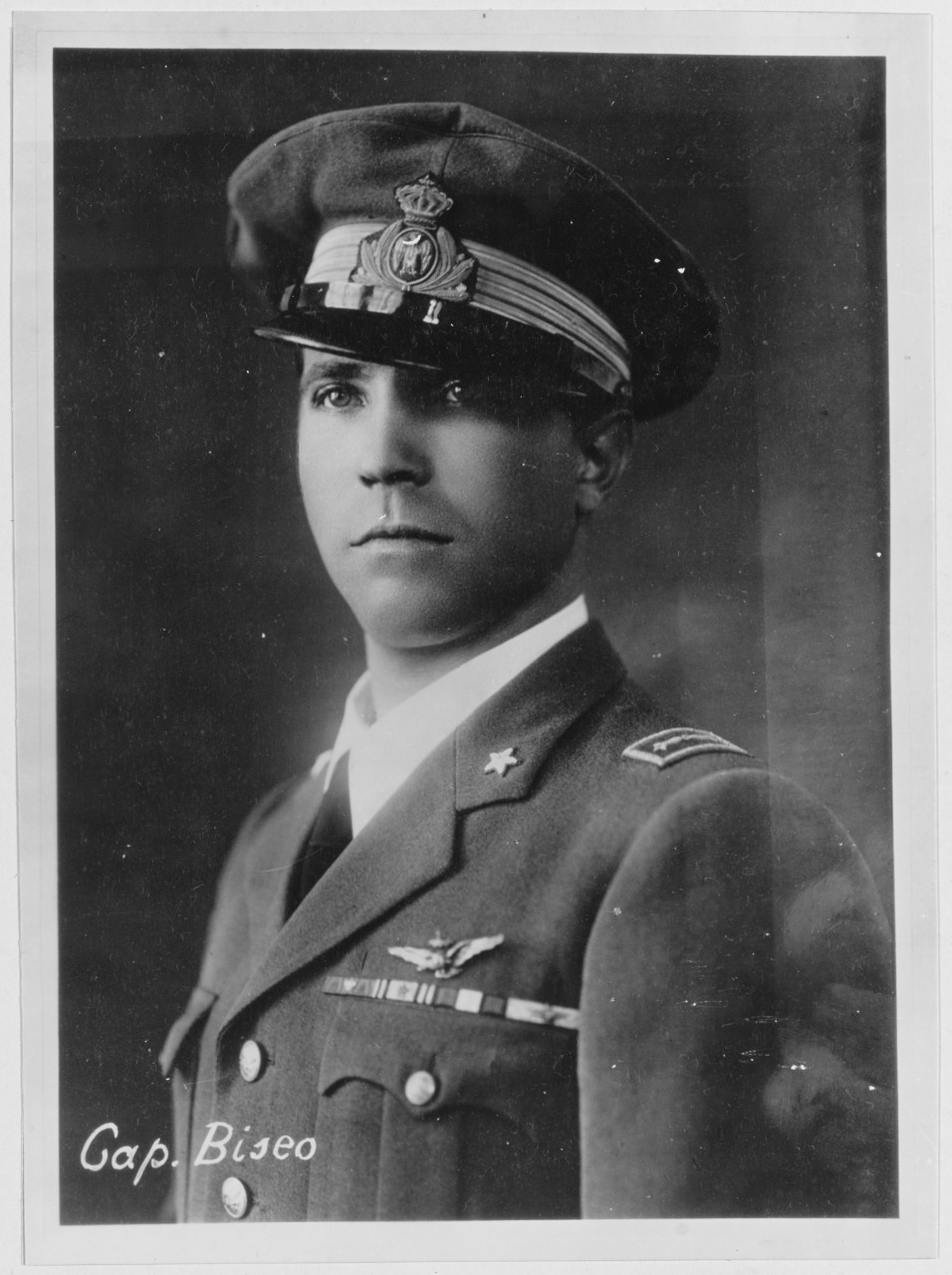 Captain Biseo, Italian Aviators who flew Savoia-Machetti Seaplanes Trans-Atlantic, 1933