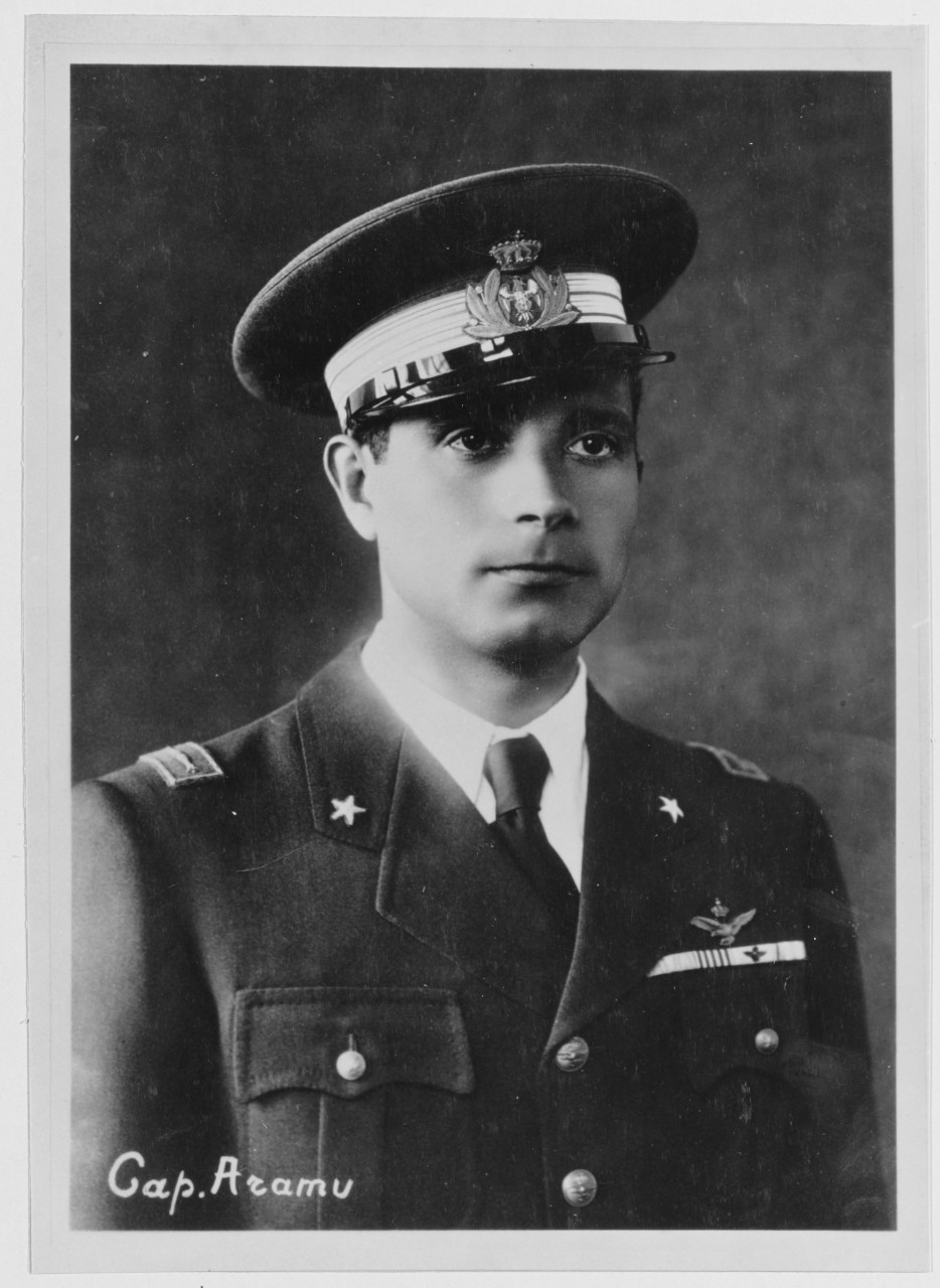 Captain Aramu, Italian Aviators who flew Savoia-Machetti Seaplanes Trans-Atlantic, 1933
