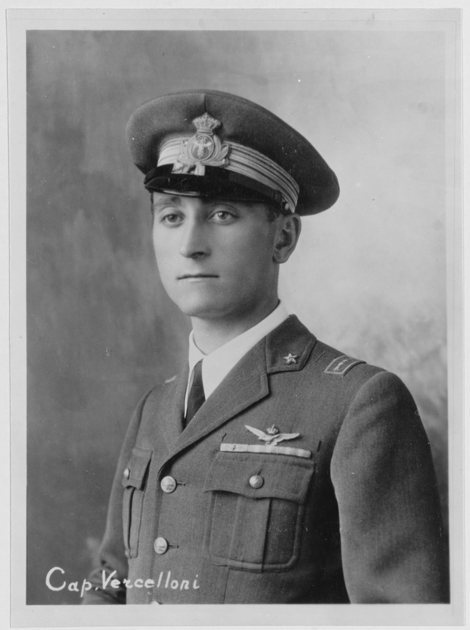 Captain Vercelloni, Italian Aviators who flew Savoia-Machetti Seaplanes Trans-Atlantic, 1933
