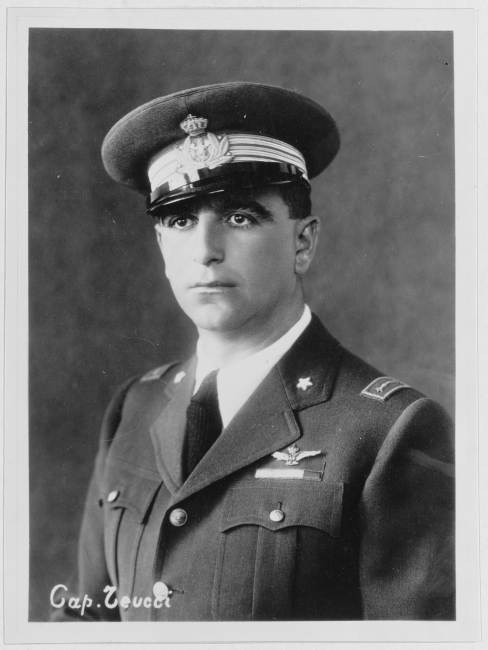 Captain Leucci, Italian Aviators who flew Savoia-Machetti Seaplanes Trans-Atlantic, 1933