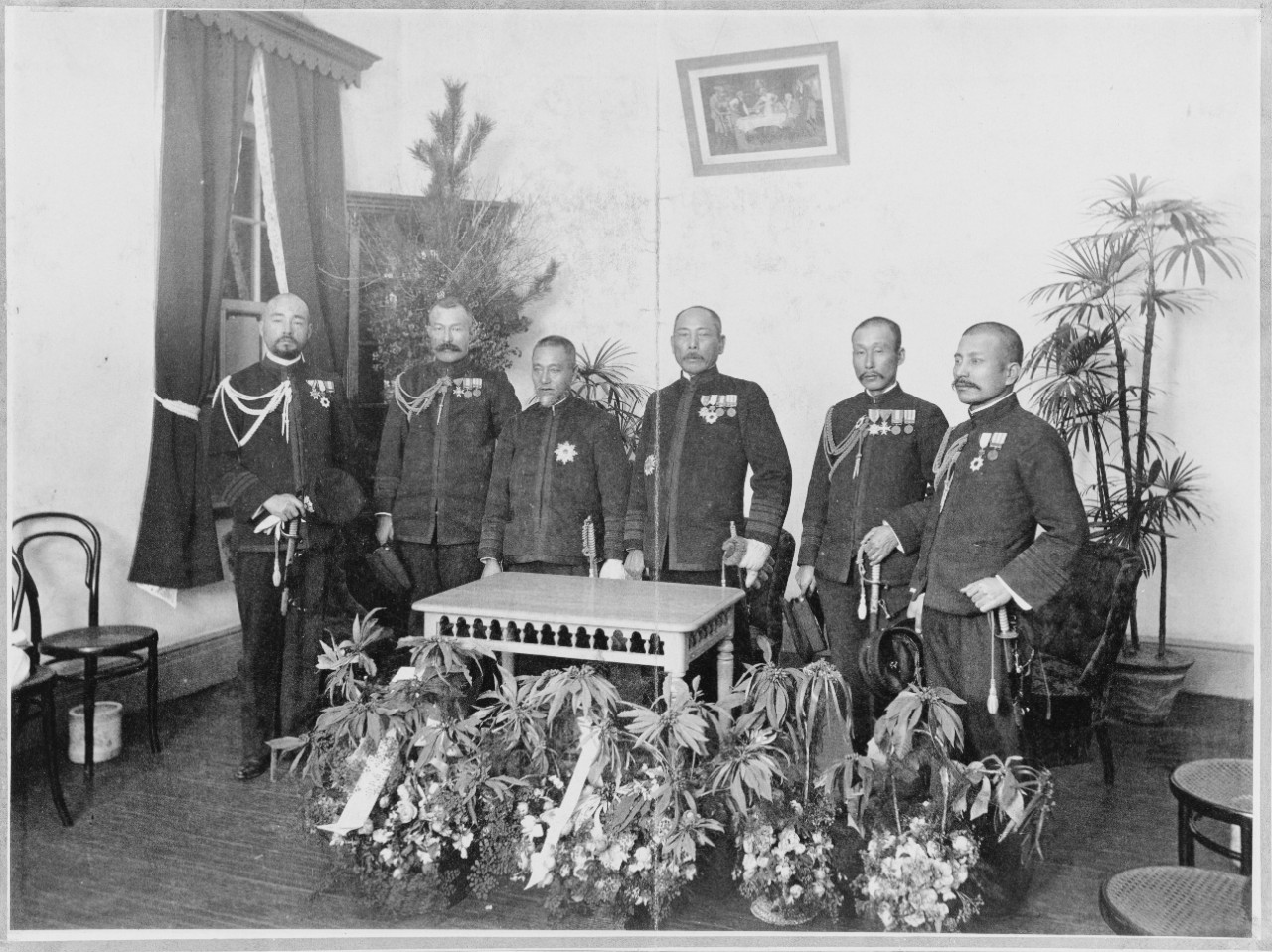 Group of Japanese Officers in 1904