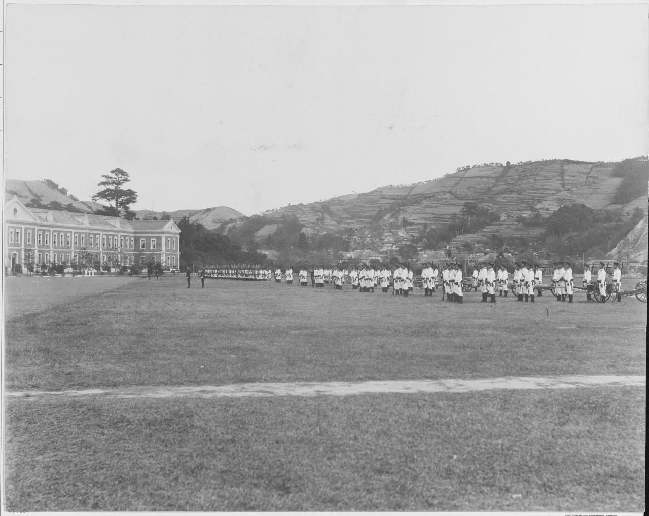 Japanese Cadets, Field exercises, October 28, 1899