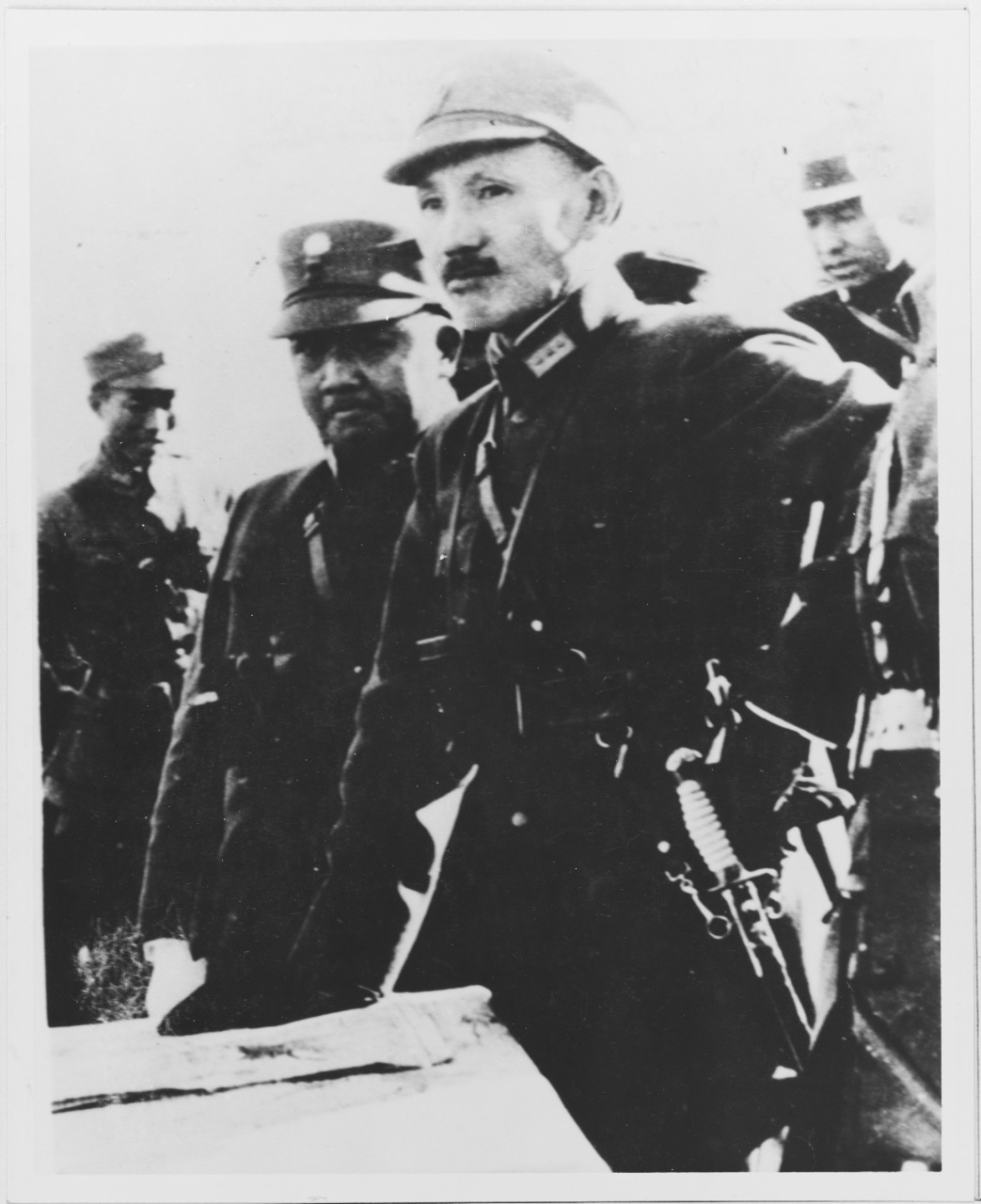 Generalissimo Chiang Kai Shek and General Yang Jei
