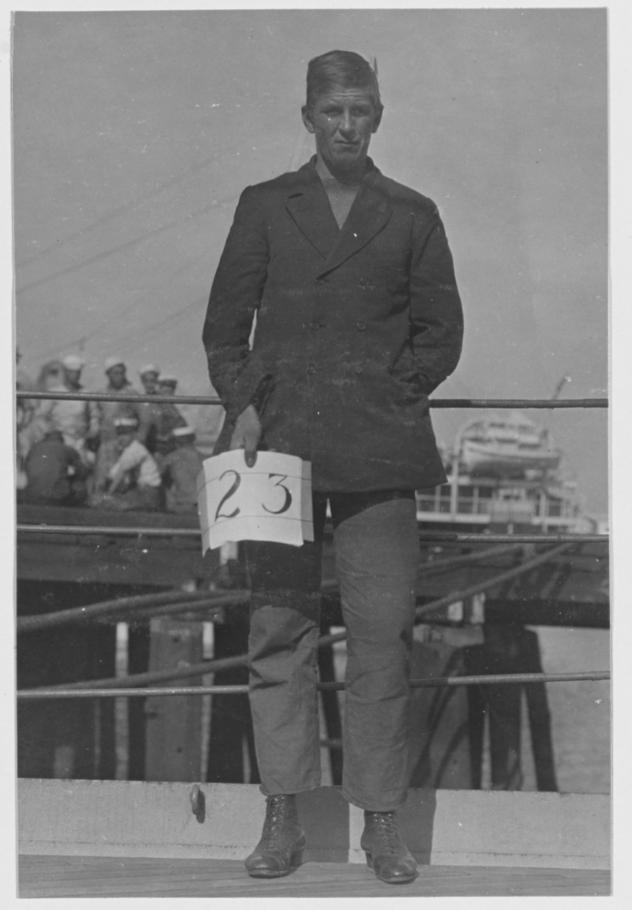 Hans A. Arppe, survivor of the Norwegian Bark "NORDHAV",  August 17, 1918
