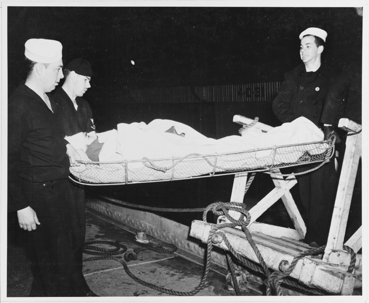 Survivors of Brazilian Ship BUARQUE