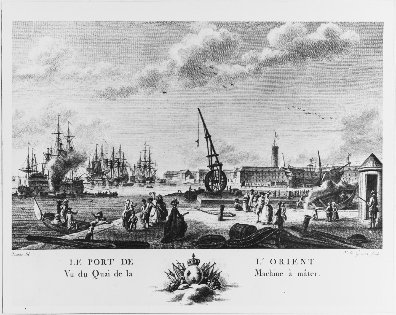 The Orient at the time of the American Revolution.