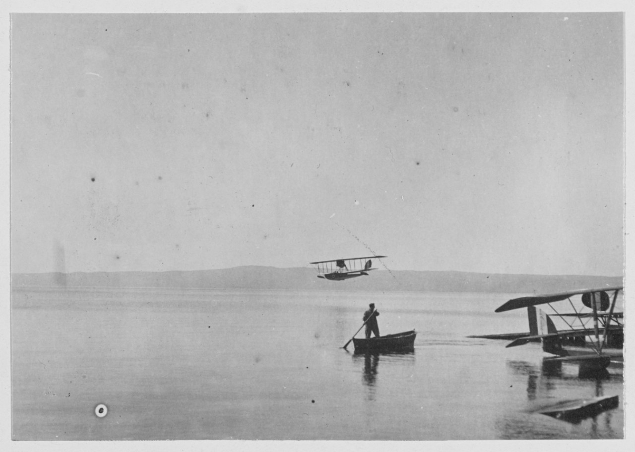 Seaplane on Lake Bolsena Italy