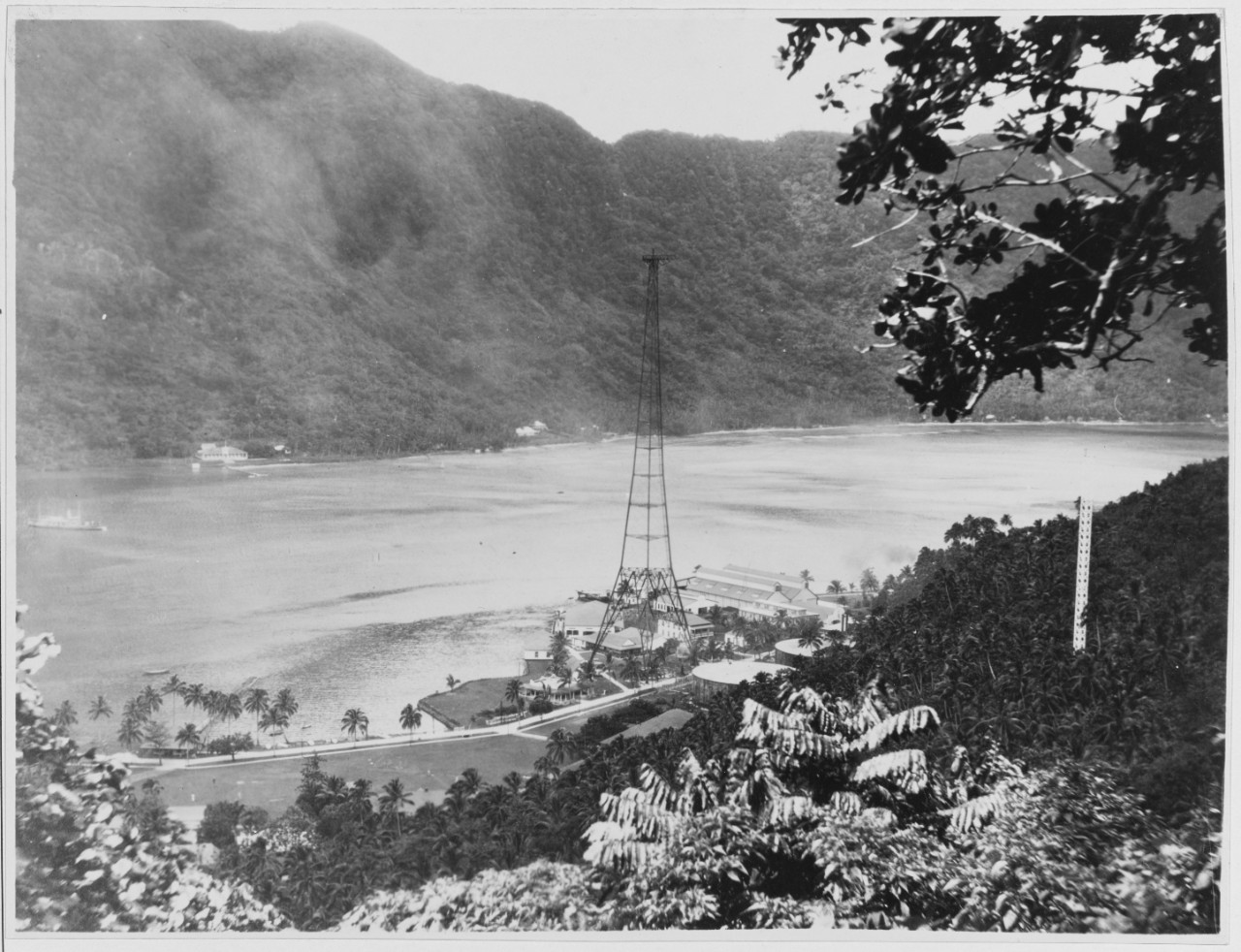 Naval Station, Pago Pago Bay. American Samoa, 1932