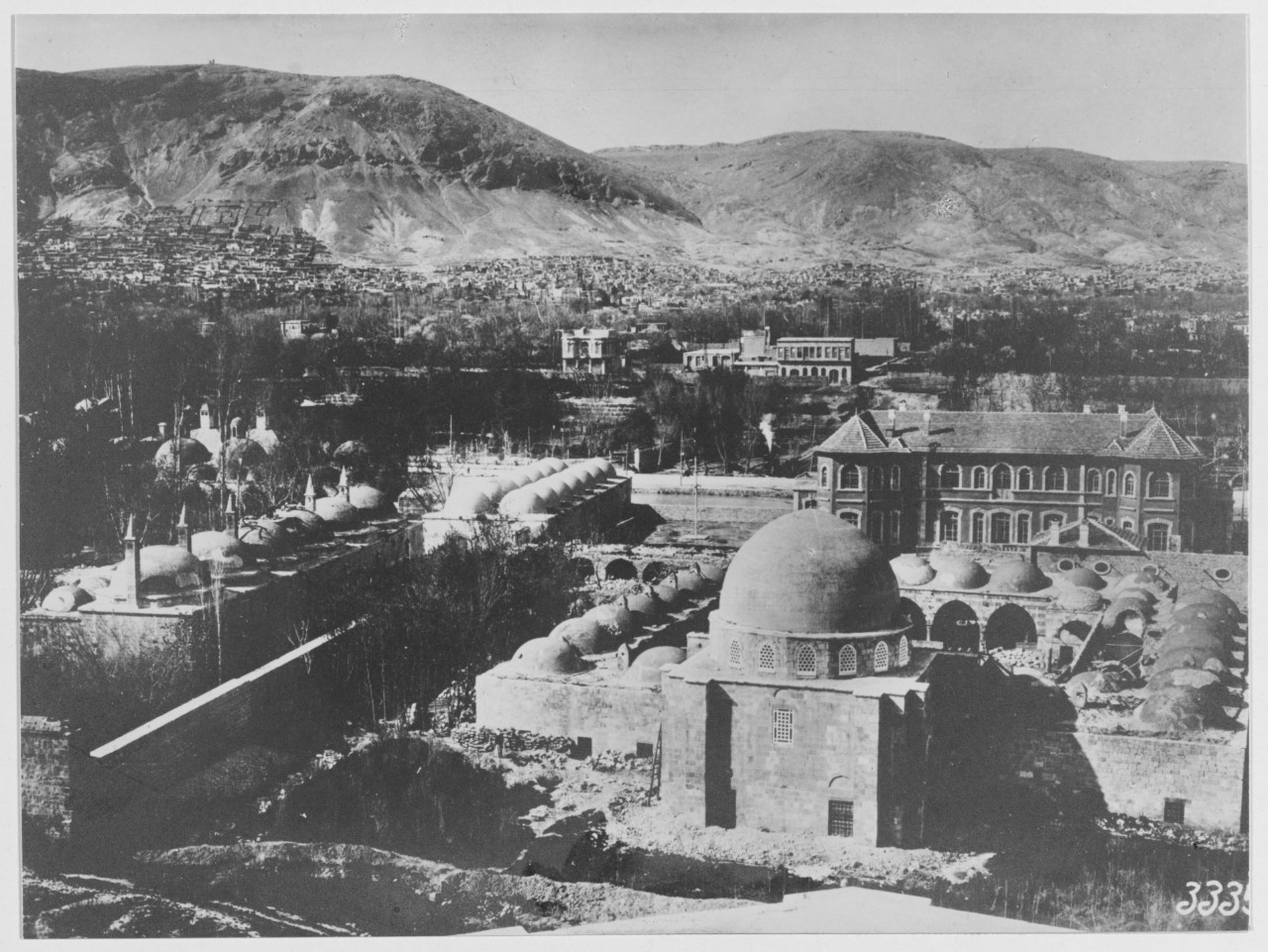 Turkey in the world war view of Damascus
