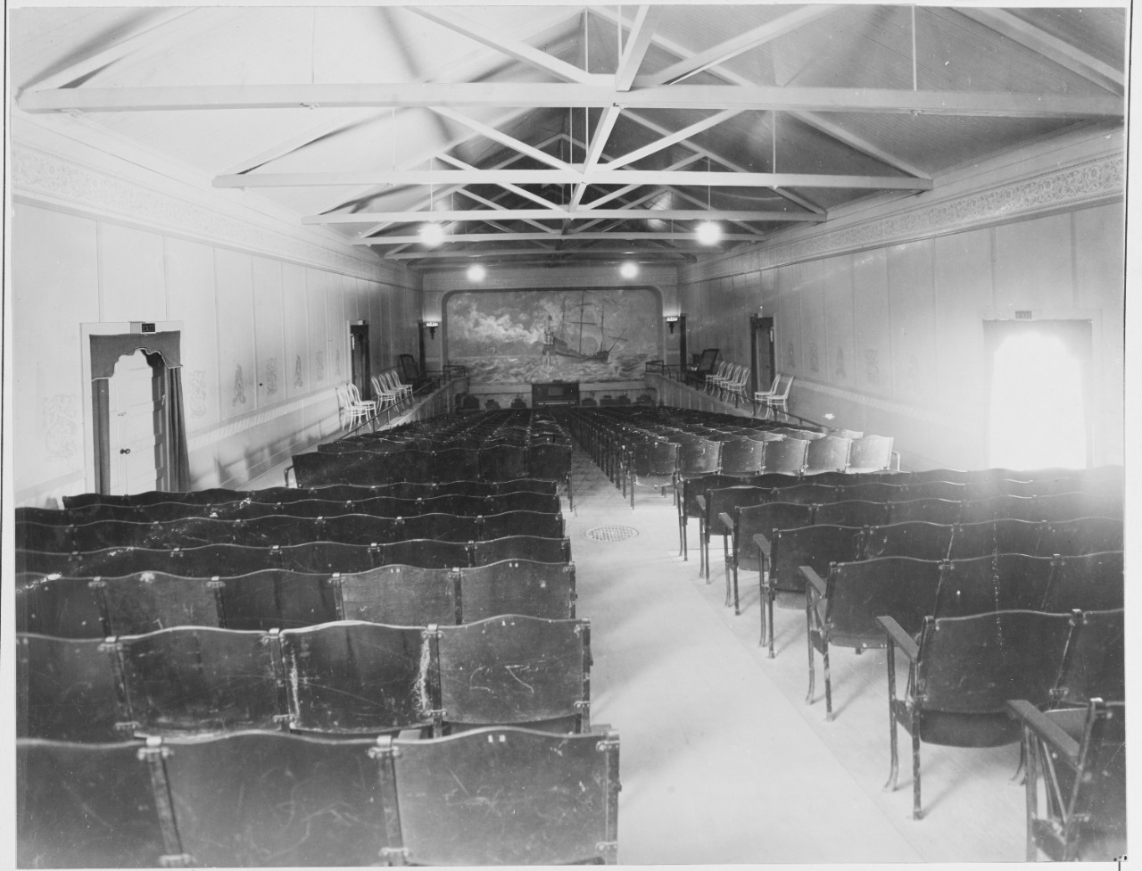 Theater-Naval Hospital, Mare Island, California, 1918