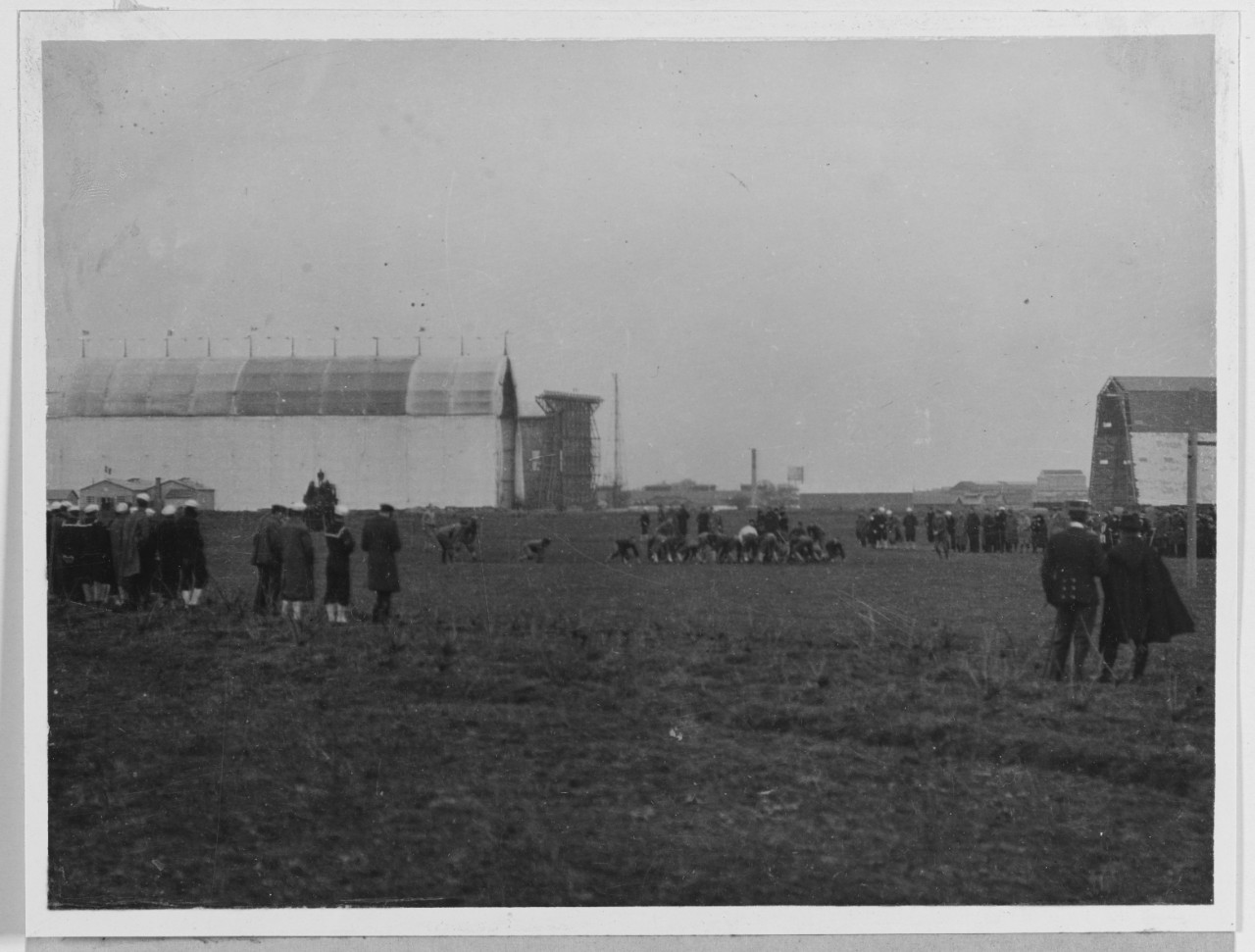 Paimboeuf U.S. Naval Air Station. Football Team. France. 1917-1919