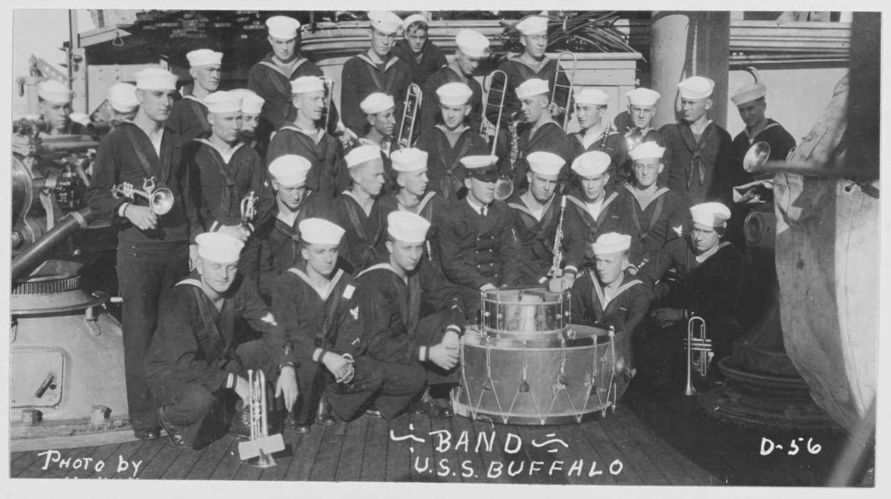 Band on the USS Buffalo