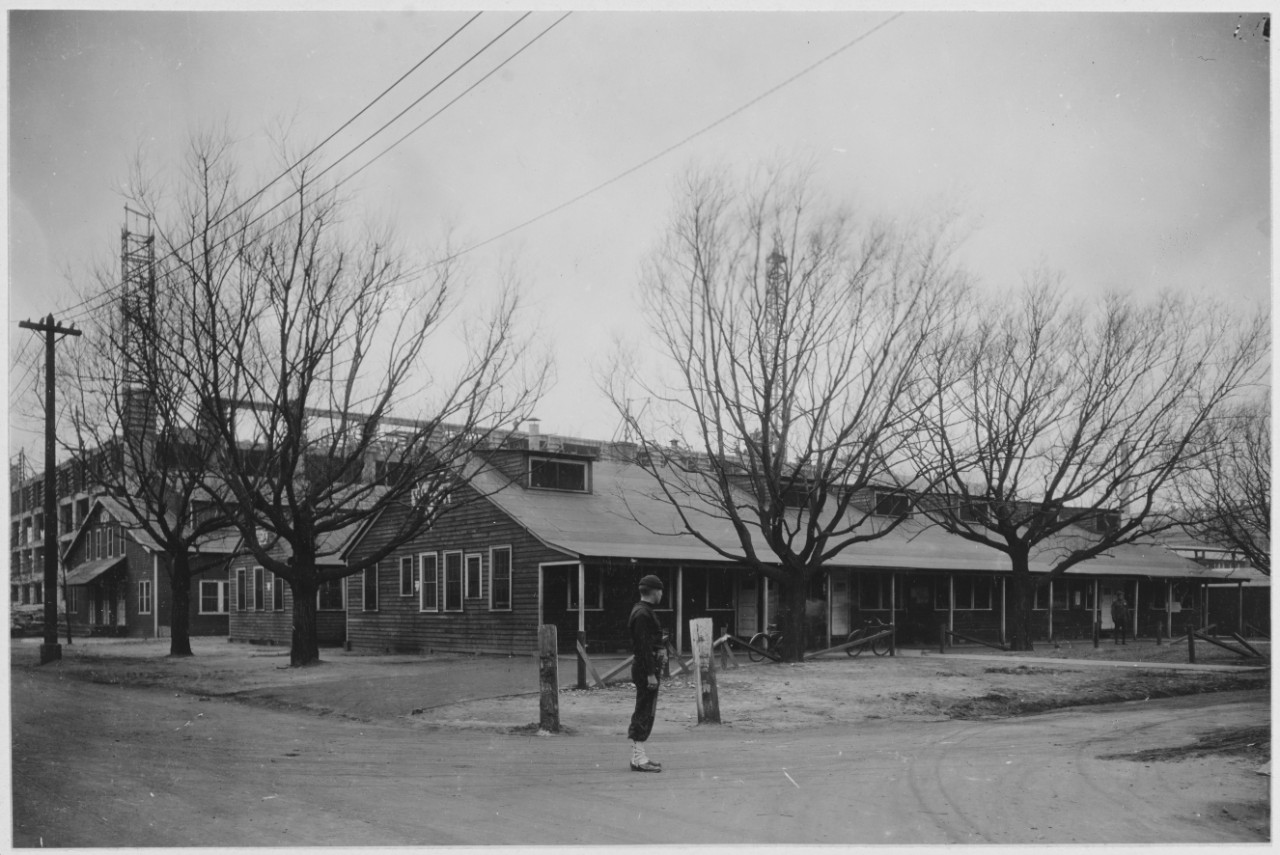 Y. M. C. A. Hut. League Island, Navy Yard