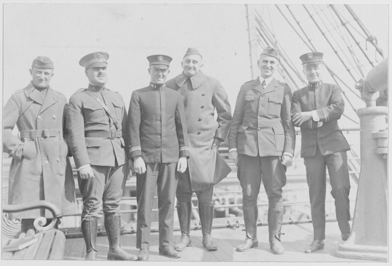 Welfare officers, USS MT. Vernon