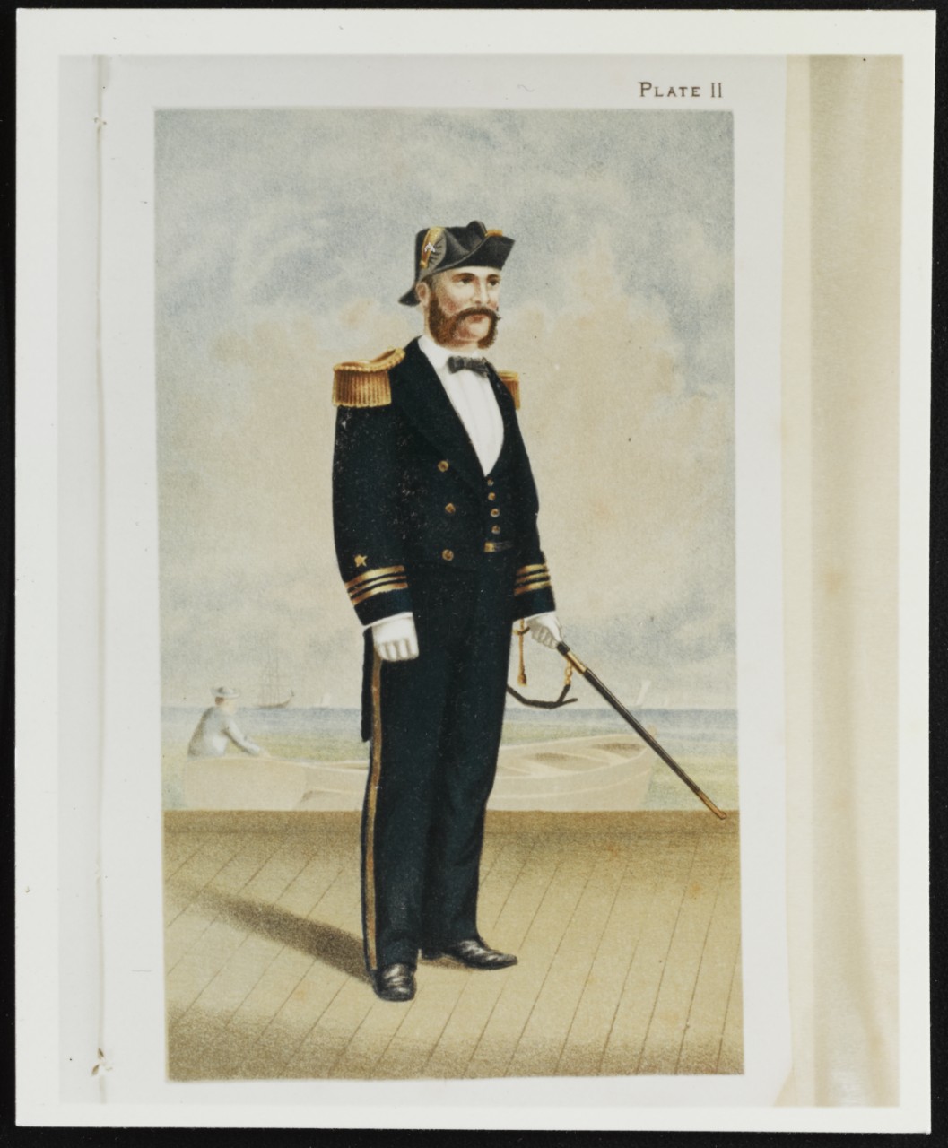 U.S. Naval Uniform Regulations 1886. Officers Full Dress Uniform